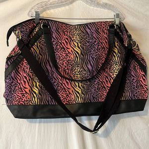 Rainbow overnight bag
